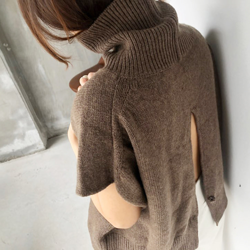 모코.knit(brown)