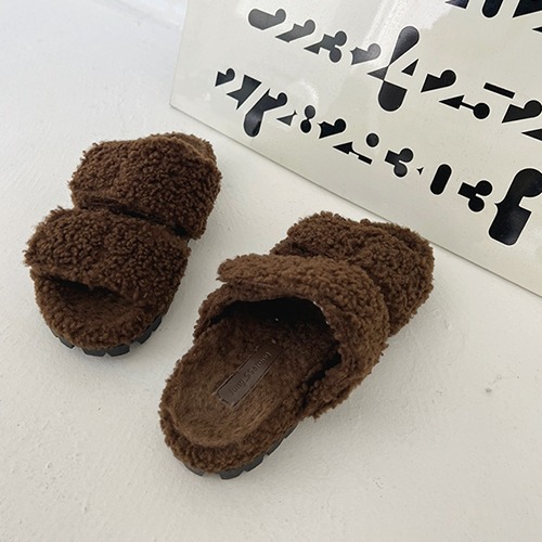 Bagel fur.sandal(made정싸롱)